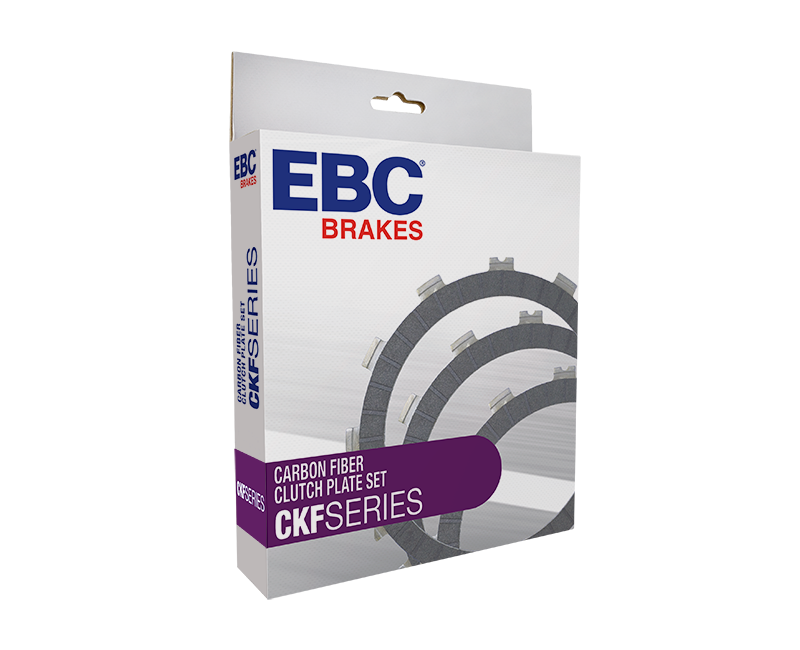 CKF Carbon Fiber Lined MX Race Clutch Plate Sets - EBC Brakes