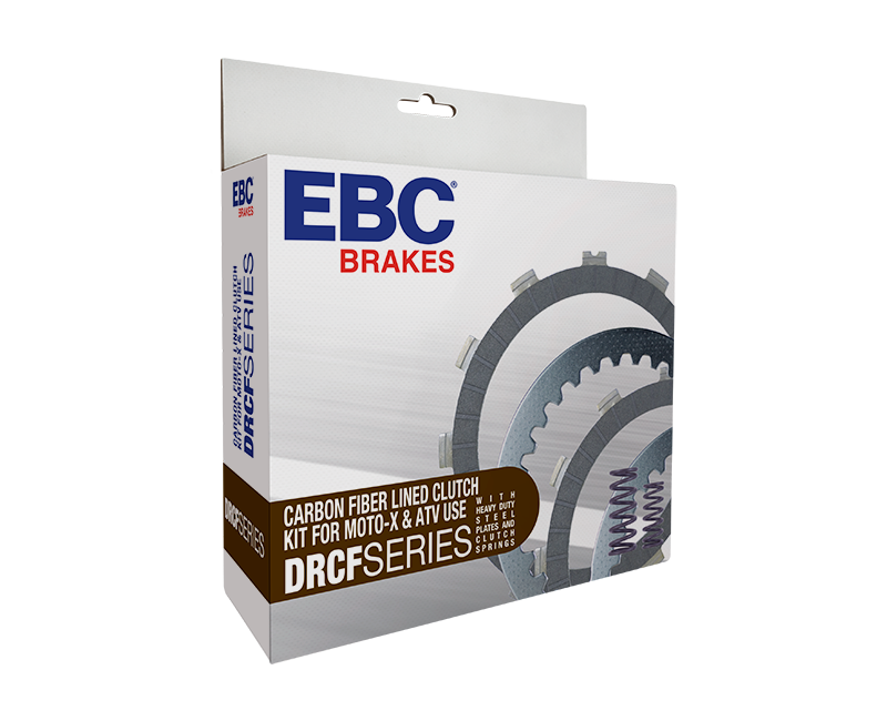 DRCF Carbon Fiber Lined MX Race Clutch Kits - EBC Brakes