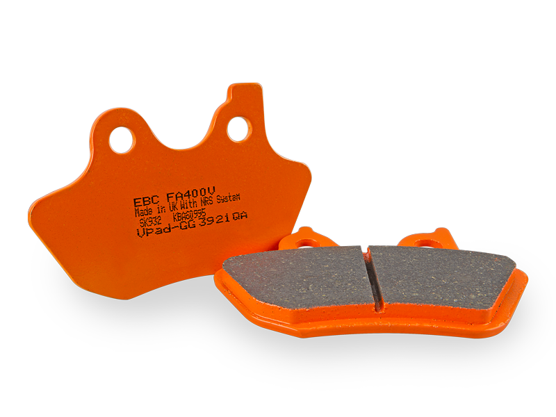 EBC Brakes EBPCK2015 Front Semi-Sintered V-Pads Brake Pad Change Kit 