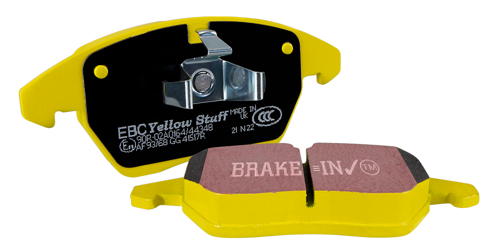 Brembo DP42174R EBC Yellowstuff Performance Brake Pads Street and Track Front 
