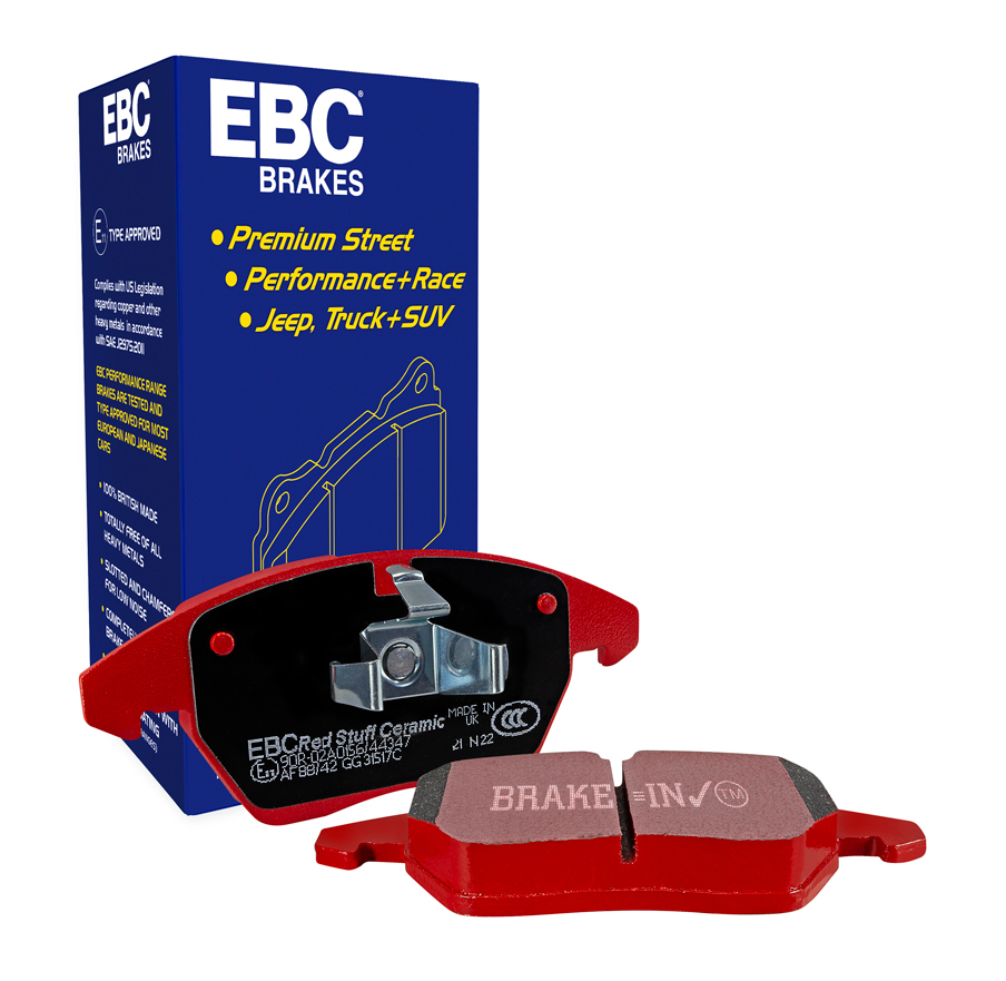 Low Dust Ceramic Brake Pads - EBC Brakes