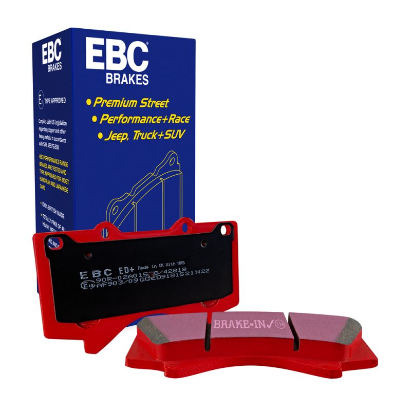 EBC Extra Duty Rear Brake Pads | 15+ Ford F150 2.7 Twin Turbo (2WD) Electric PB main image 0