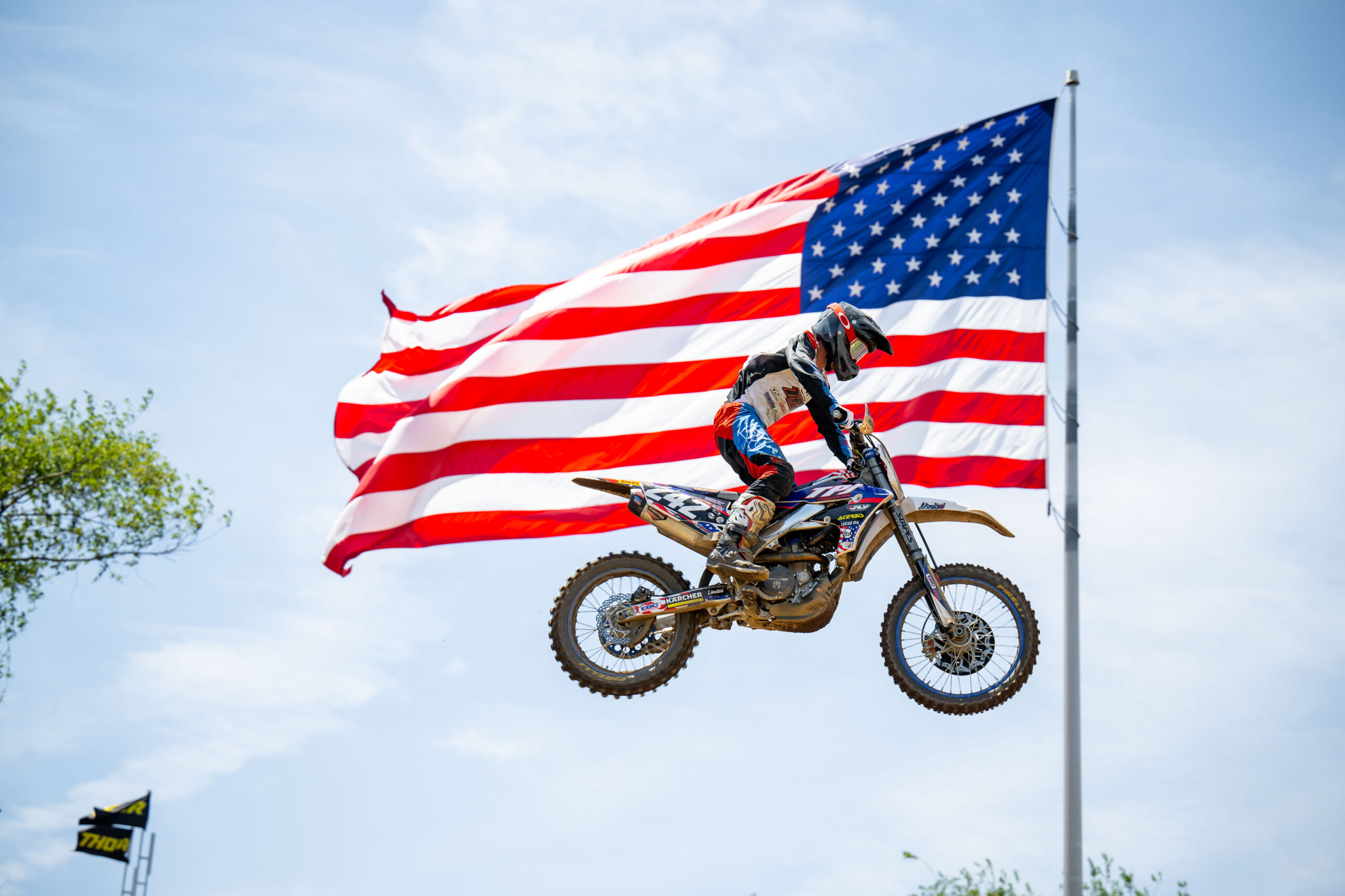 TPJ Racings Garrett Hoffman Competes in Spring Creek National Round of AMA Motocross Championship pic