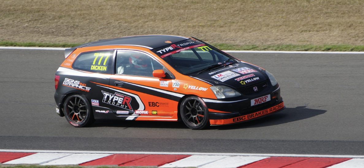 RP-X™-Equipped Type R Trophy Racer Continues Successful Campaign at Donington Park