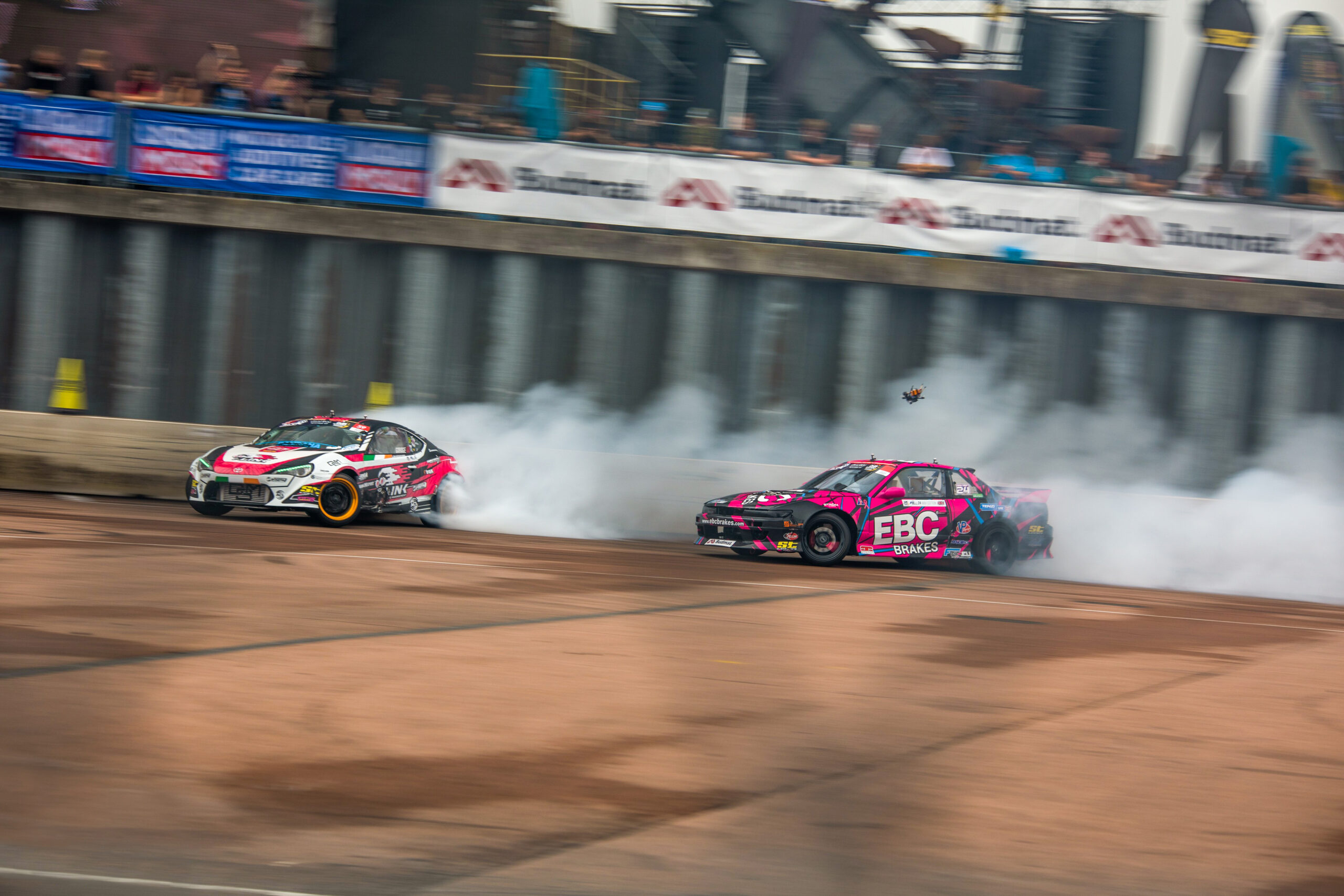 Max Cotton Battles the Best at City of Iron Drift Masters Round