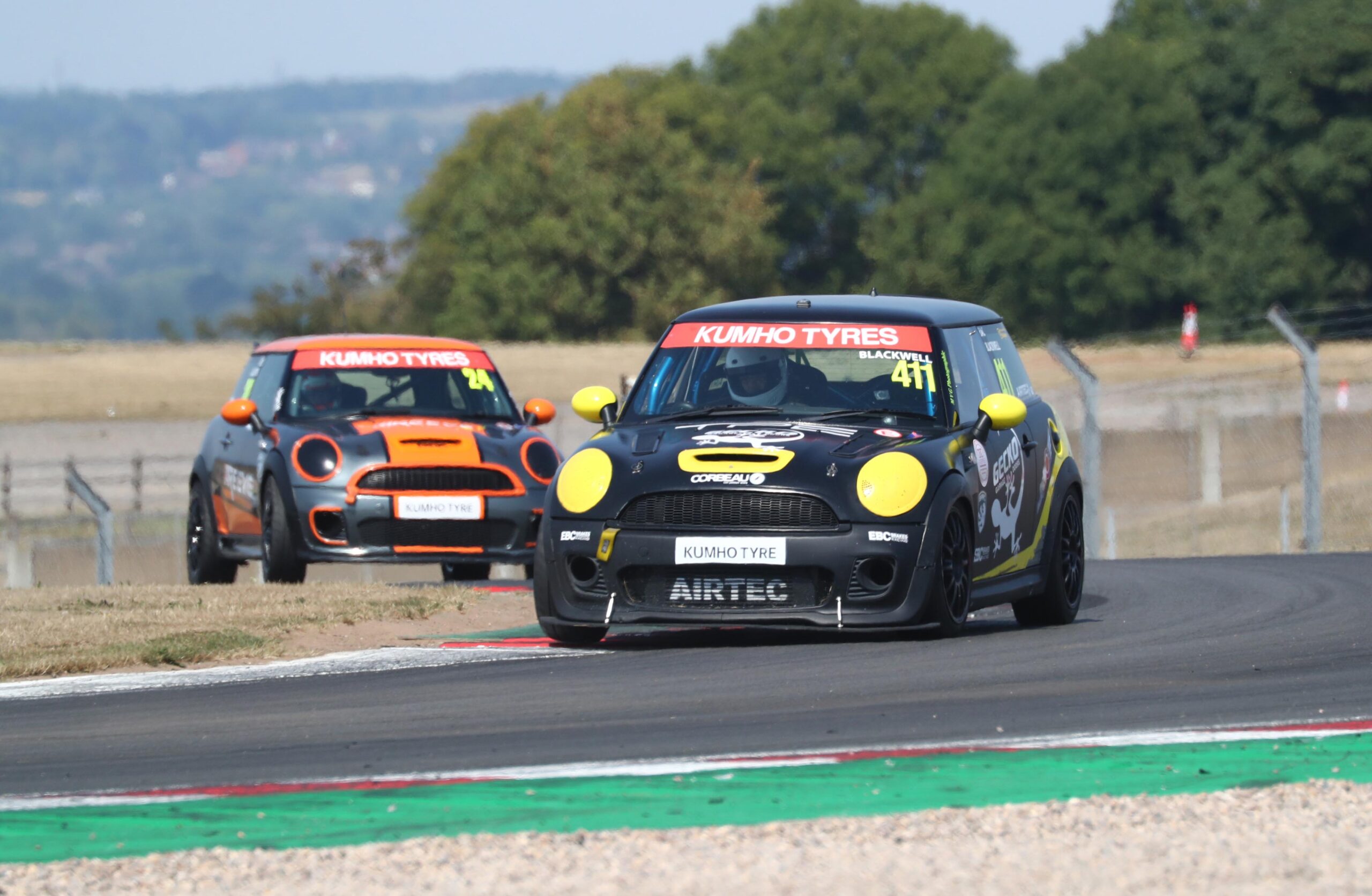 EBC-Equipped Mini Cooper S Racer Goes from Last to First in Donington Round
