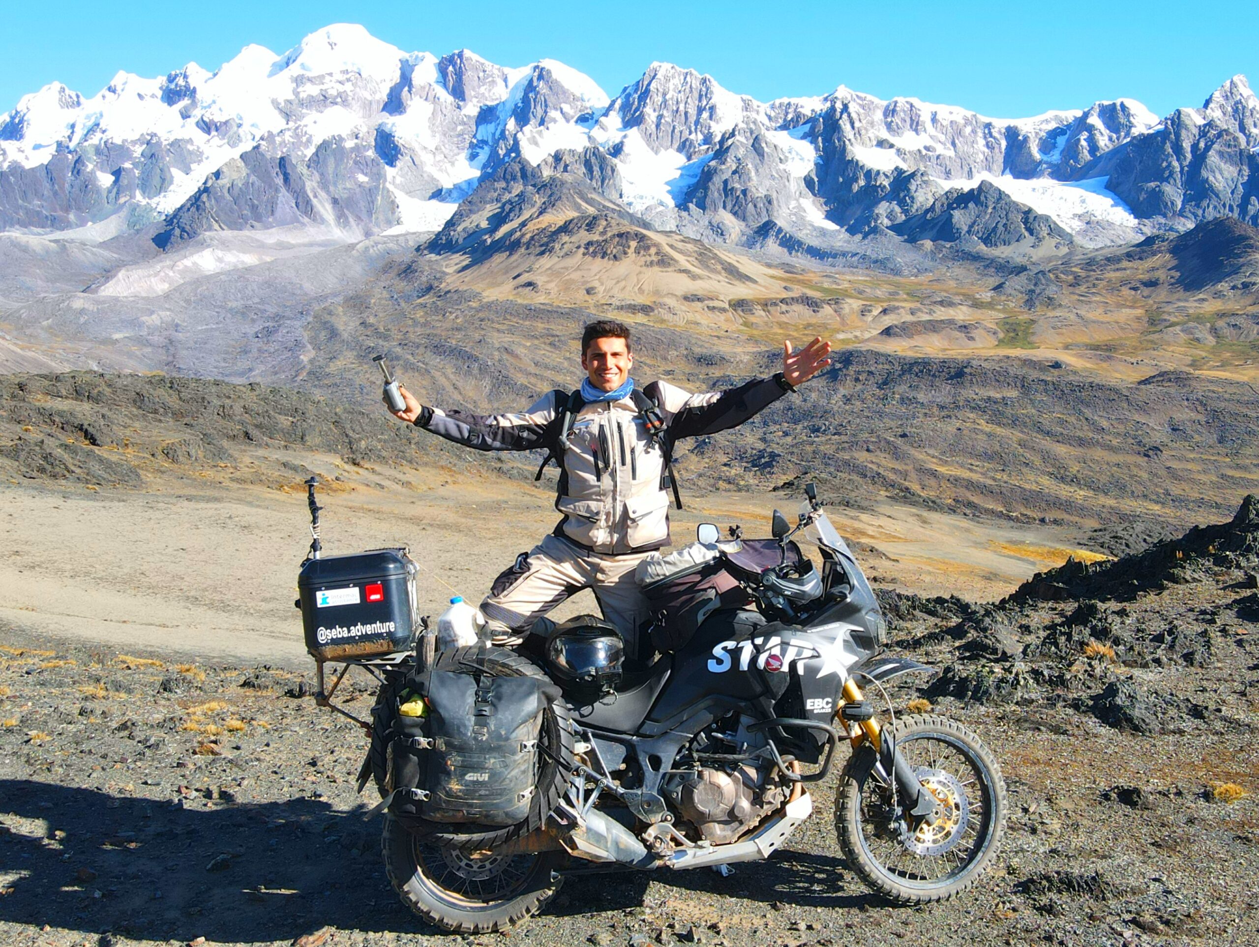 Motorcyclist Travels Around the World Equipped with EBC Brakes