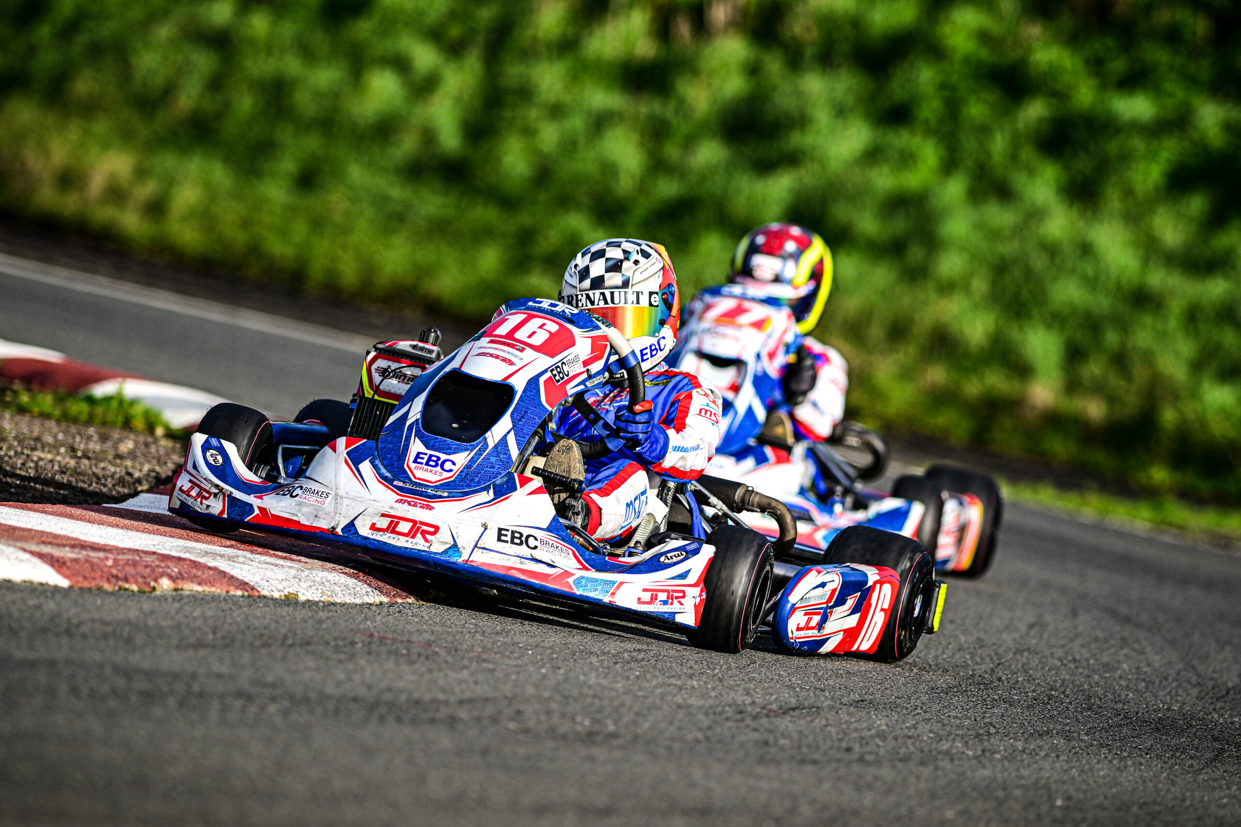 EBC-Equipped Jensen Powers Starts Strong in 2023 MSUK Kart Championship