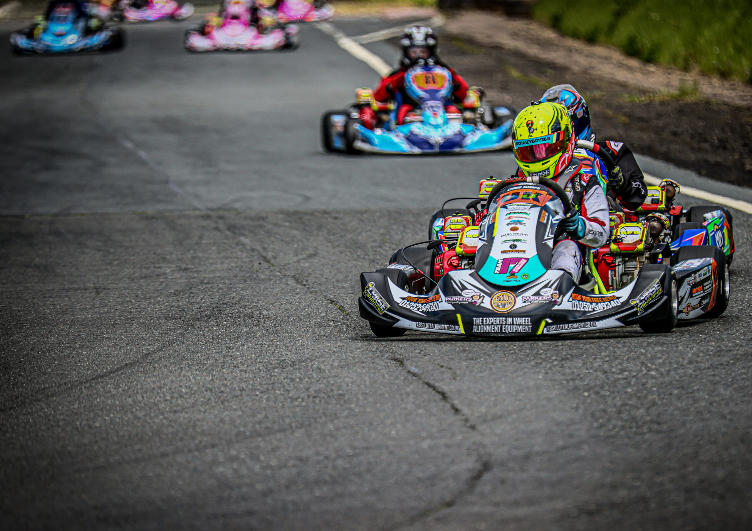 EBC-Equipped Chase Sharpe Excels in Shenington Round of Junior Pro Kart Series