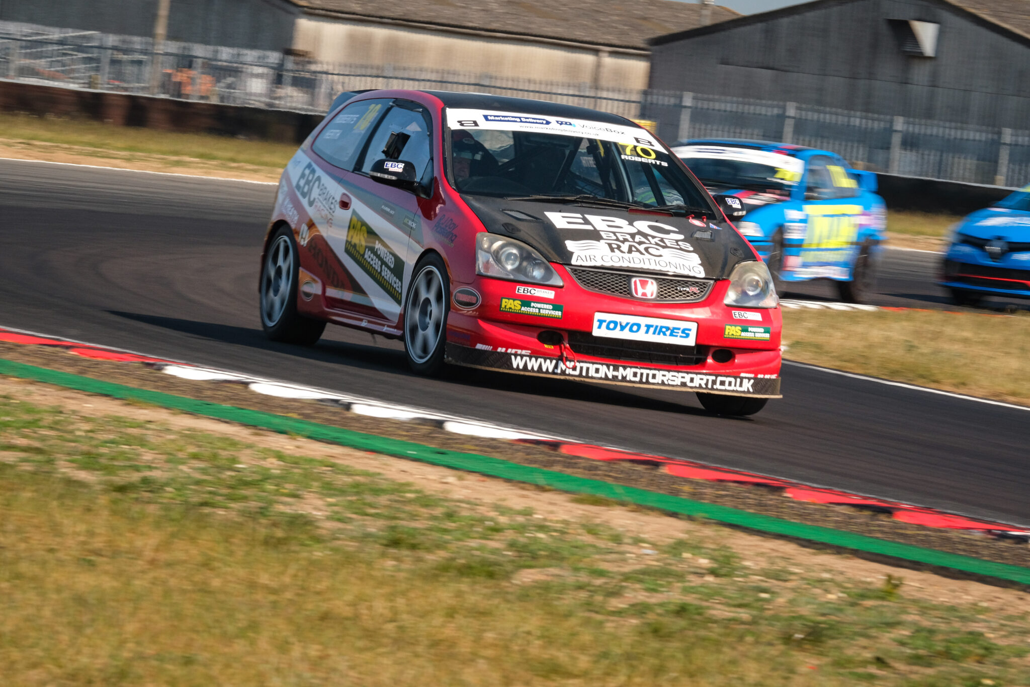 EBC-Equipped Civic Type R Team Battle Hard at Snetterton Leg of ...