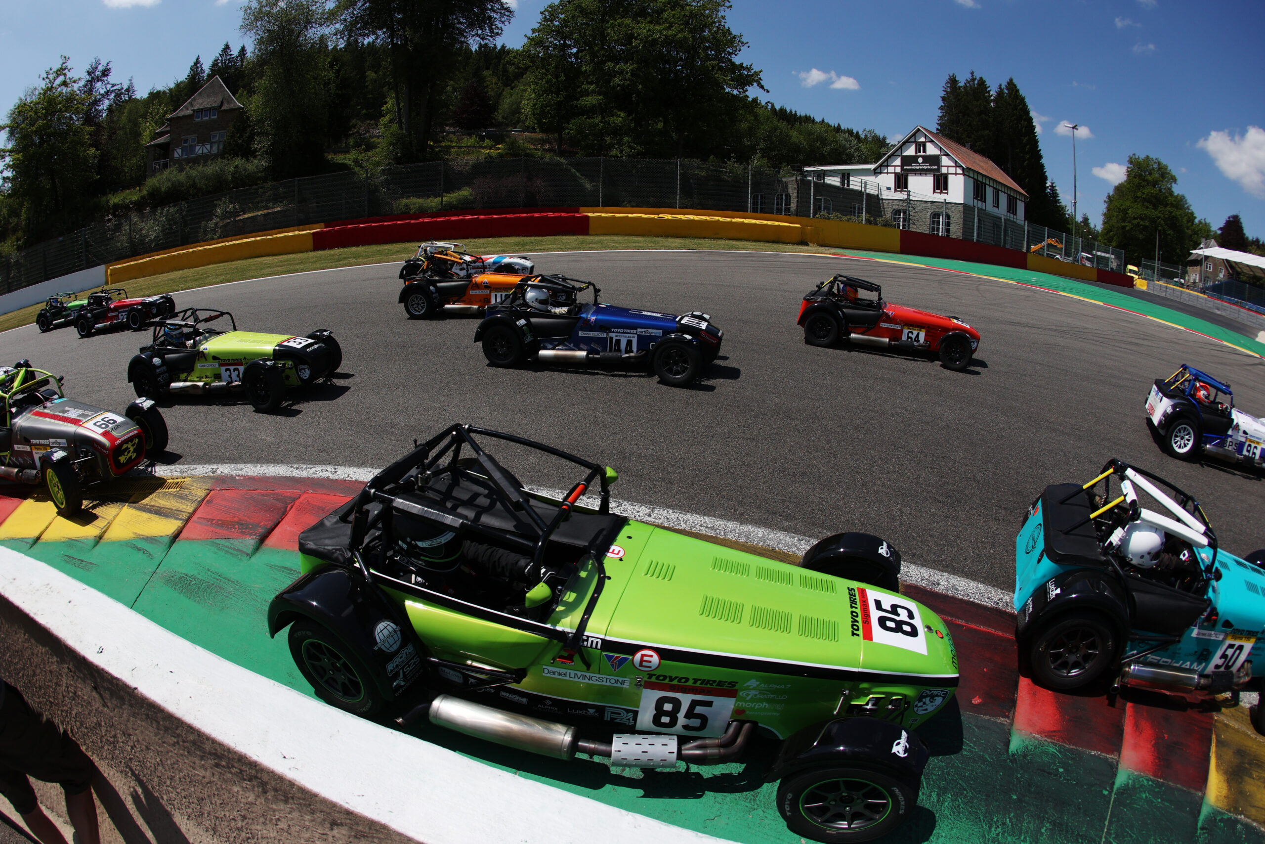RP-X™-Equipped Caterham Racer Secures Two Podiums at Spa