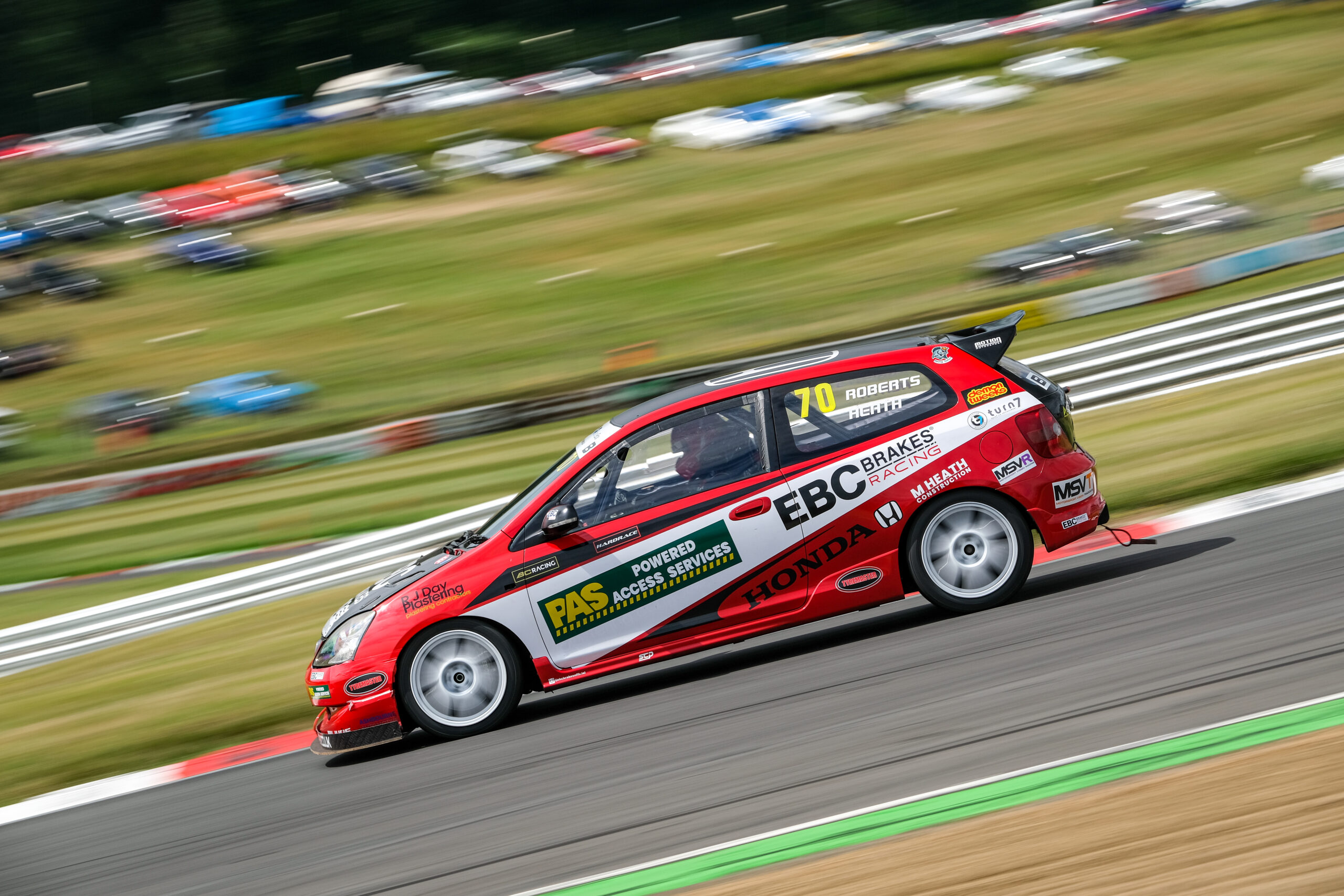 Civic Race Team Shows Huge Promise on First Outing with SR-11™ Pads