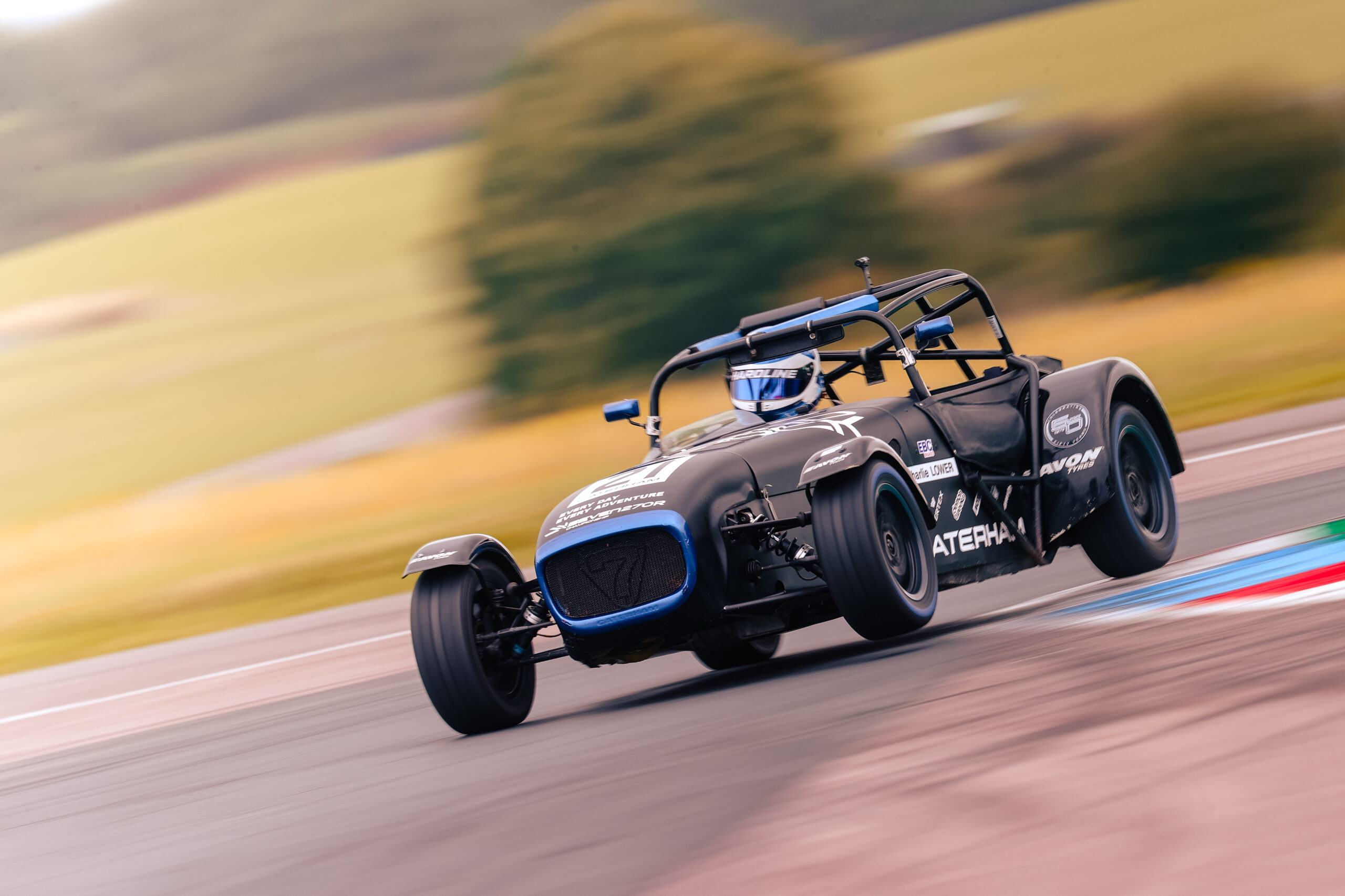 RP-X™-Equipped Racers Conquer Thruxton in 270R Caterham Championship
