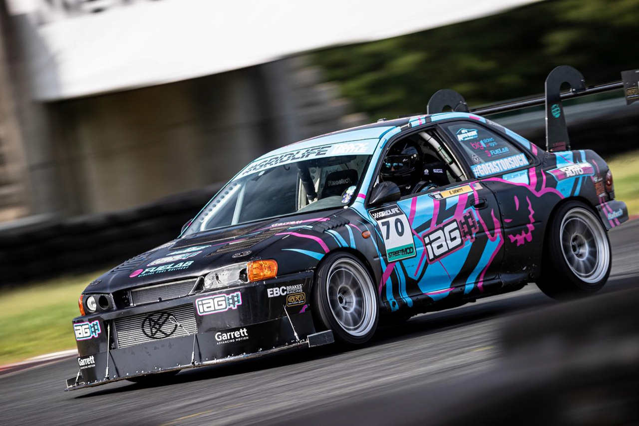 SR-21™-Equipped Racer Comfortably Leads Class in Gridlife Time Attack Championship