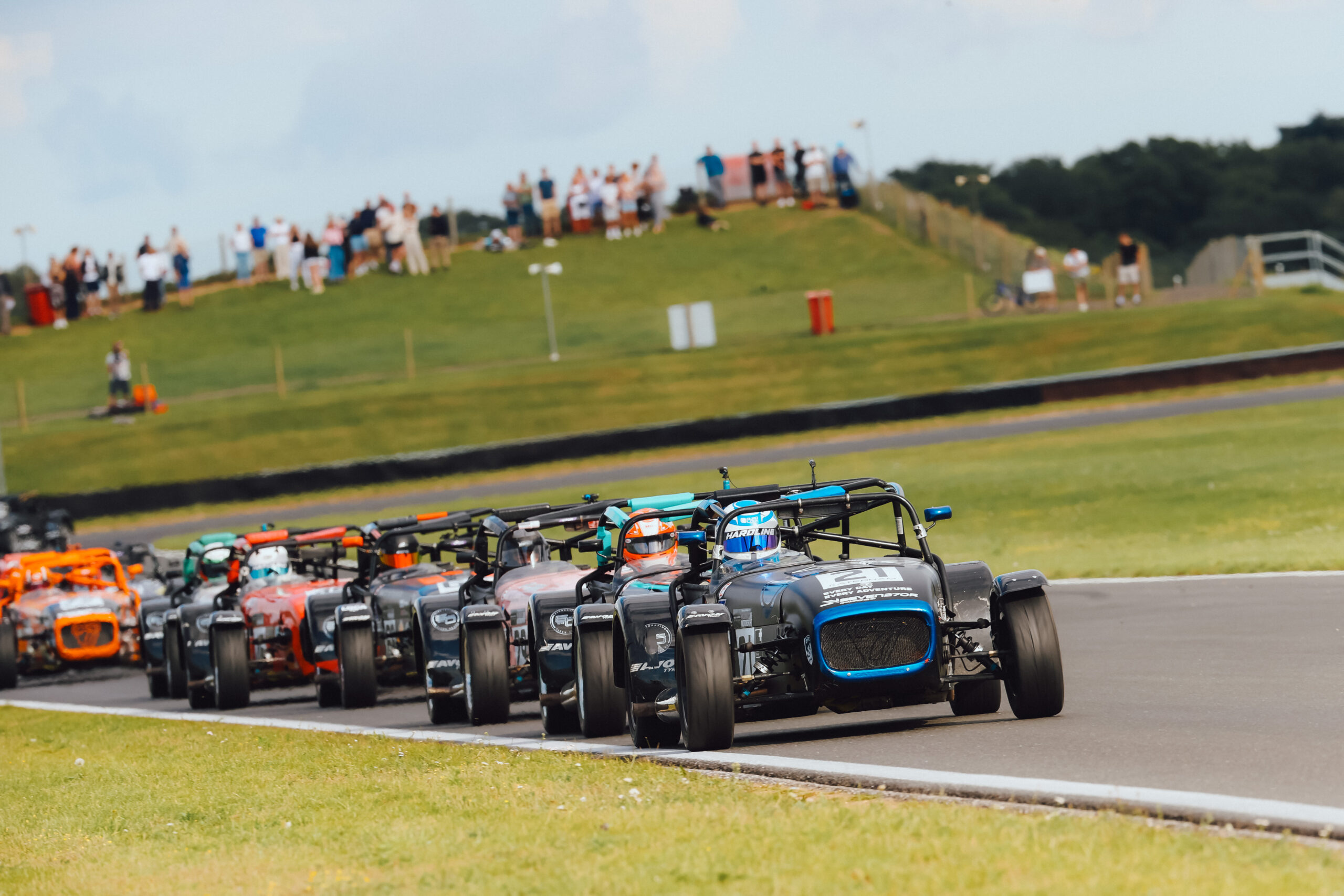 EBC-Equipped Caterham Racers Stay at Front of Pack at Snetterton Round