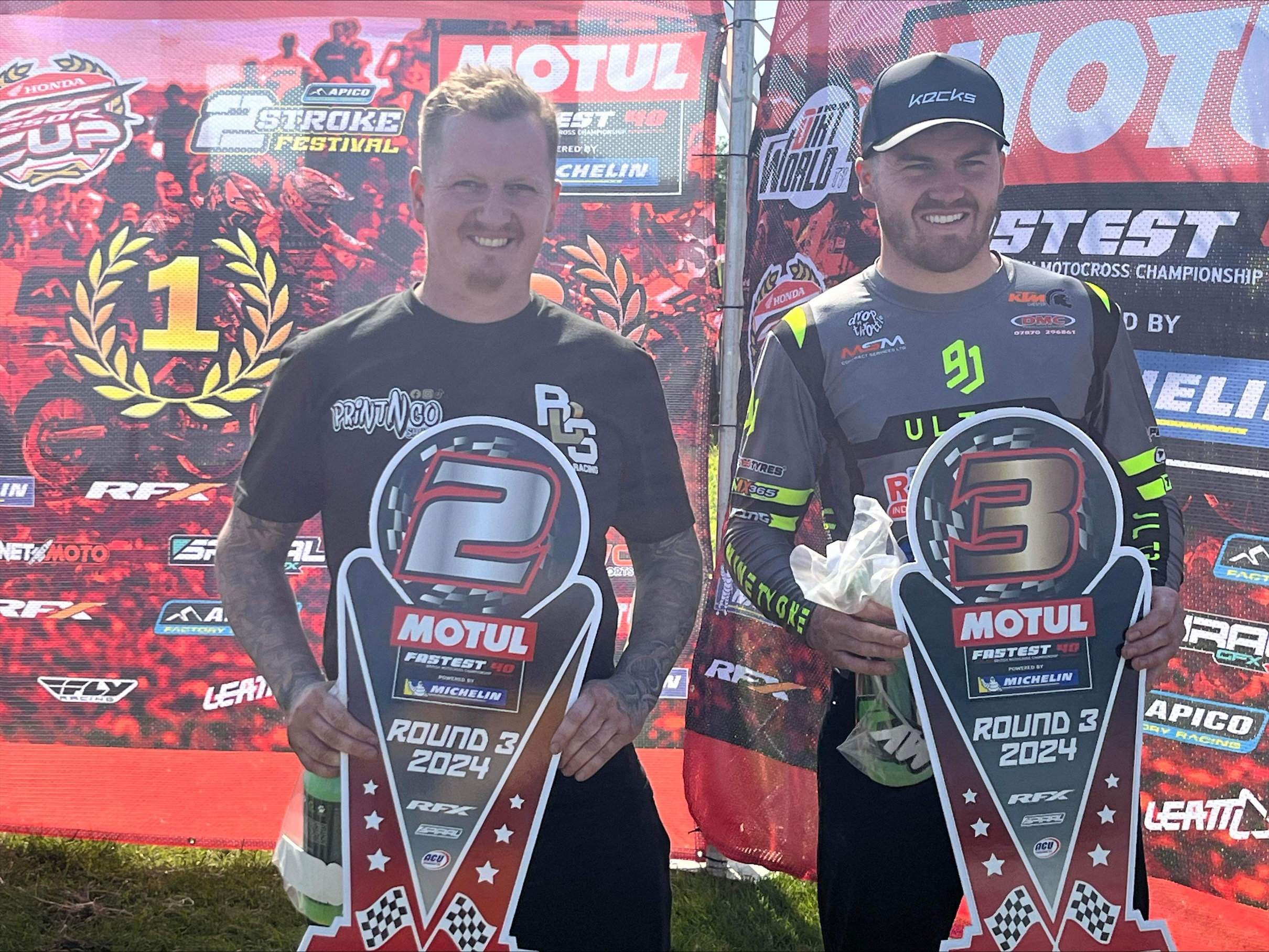 EBC-Equipped MX Racer Achieves Multiple Podiums at Fastest40 Race Weekend