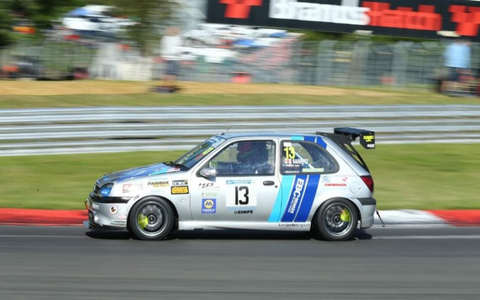 EBC Ford Racer Leads Class Following Spectacular Brands Hatch Weekend