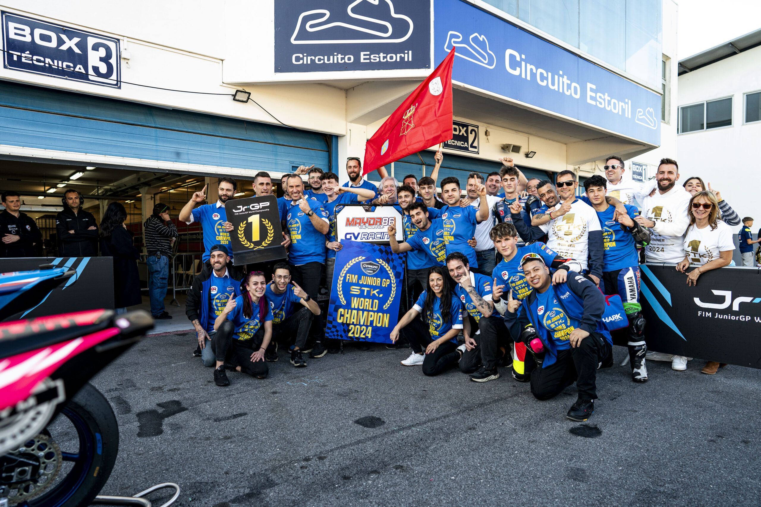 EBC-Backed GV Racing Celebrates Outright 1-2 in 2024 FIM JuniorGP